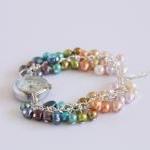 Rainbow Freshwater Pearls ..